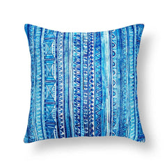 Kashan 20 In X 20 In Blue Cushion Cover - Home4u