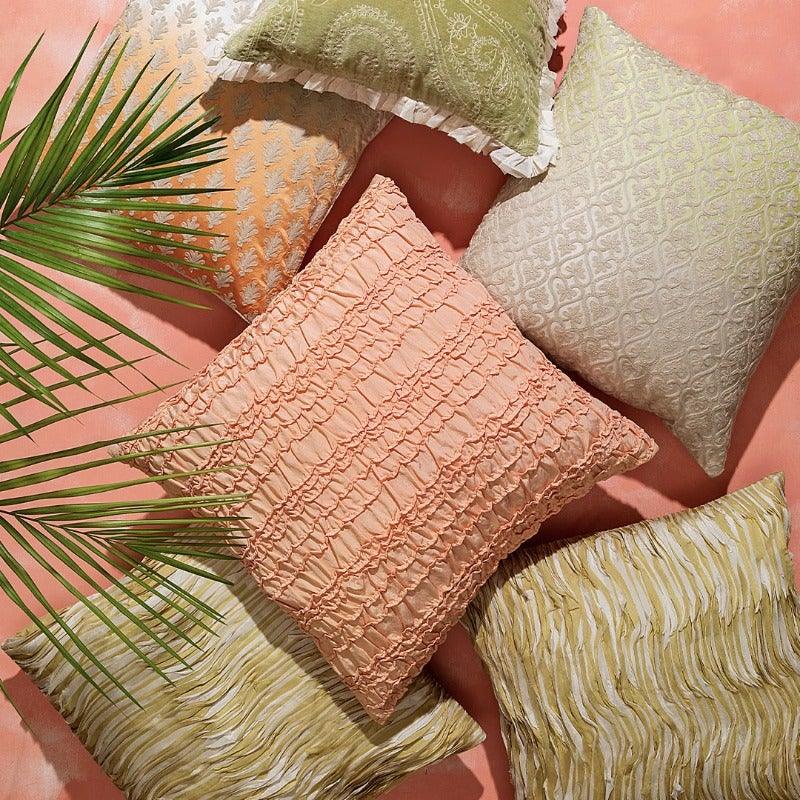 Marion 18 In X 18 In Gold Cushion - Home4u