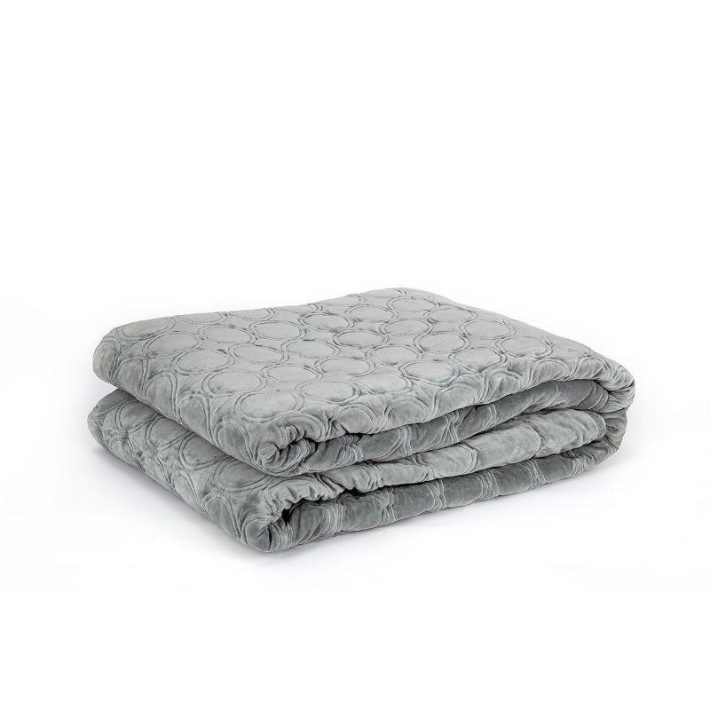 Meridian Bedspread Mist Circle - Home4u