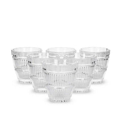 Aba Clear Glass, Set Of 6 - Home4u