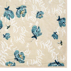 Ophilia 90 In X 90 In Ivory Bedspread - Home4u