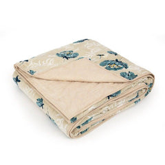Ophilia 90 In X 90 In Ivory Bedspread - Home4u