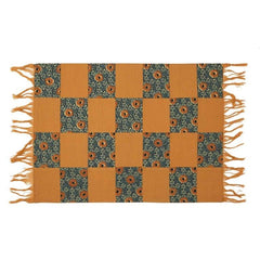 Yama 14 In X 19 In 3D Multi Design Placemat Set Of 4 - Home4u