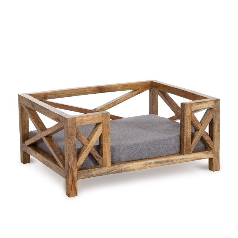 Moenga Wood Natural Pet Bed - Home4u