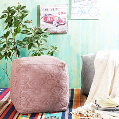 Kompliziert Pouffe Pink Color - Home4u
