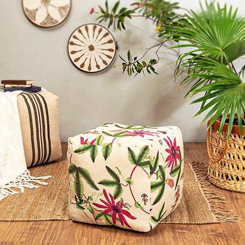 Fleur Pouffe Multi Color - Home4u