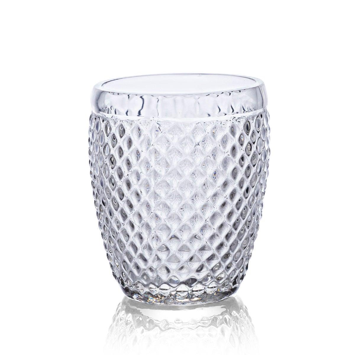 Angelite Drinking Glasses Set Of 4 Clear 320 Ml - Home4u
