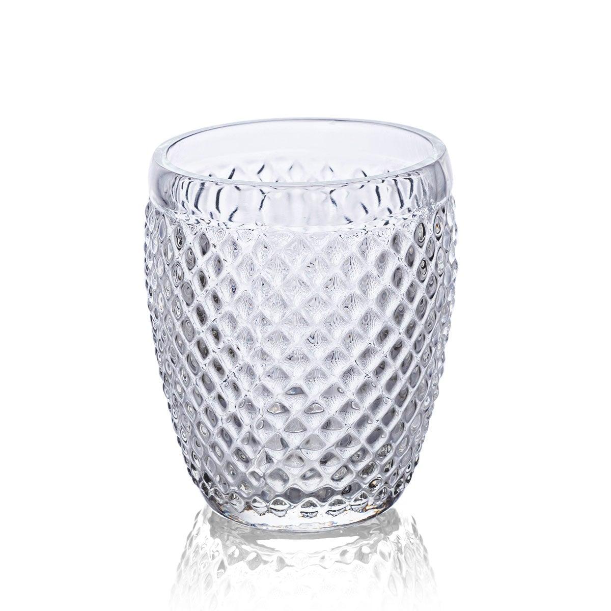 Angelite Drinking Glasses Set Of 4 Clear 320 Ml - Home4u