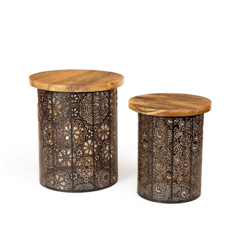 Aakriti Aluminium Large Stool - Home4u