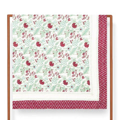 Koshi  90 In X 90 In Red Bedspread - Home4u