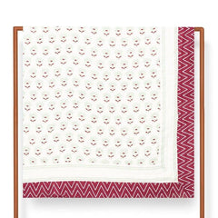 Koshi  90 In X 90 In Red Bedspread - Home4u