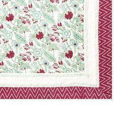 Koshi  90 In X 90 In Red Bedspread - Home4u