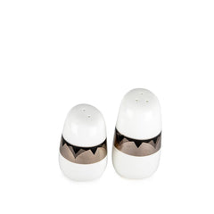 Mystic Lotus Salt & Pepper Set Of 2 White - Home4u