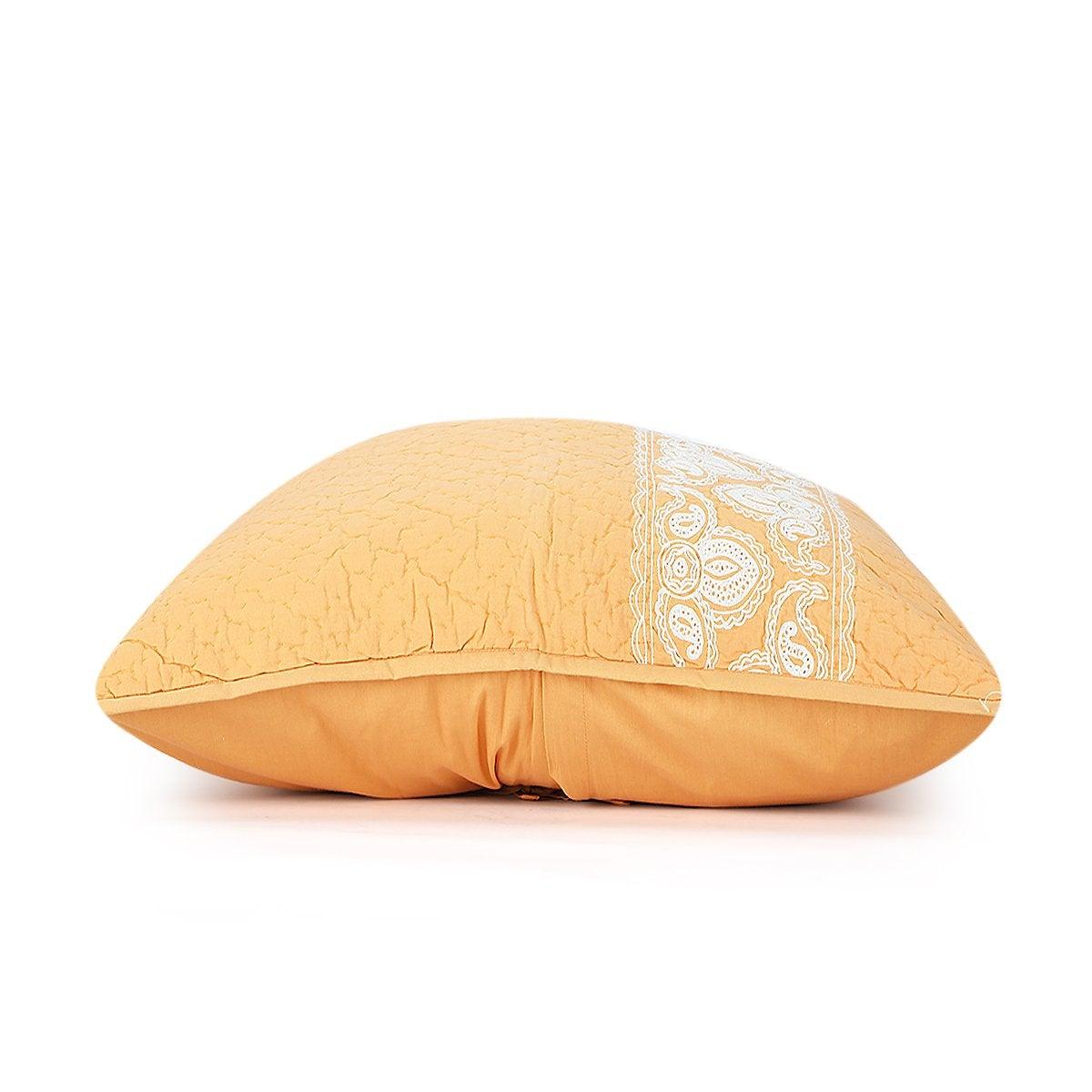 Alecia 20 In X 24 In Orange Cushion Covers Set Of 2 - Home4u