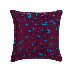 Tesal 16 In X 16 In Cushion Cover Purple/Teal - Home4u