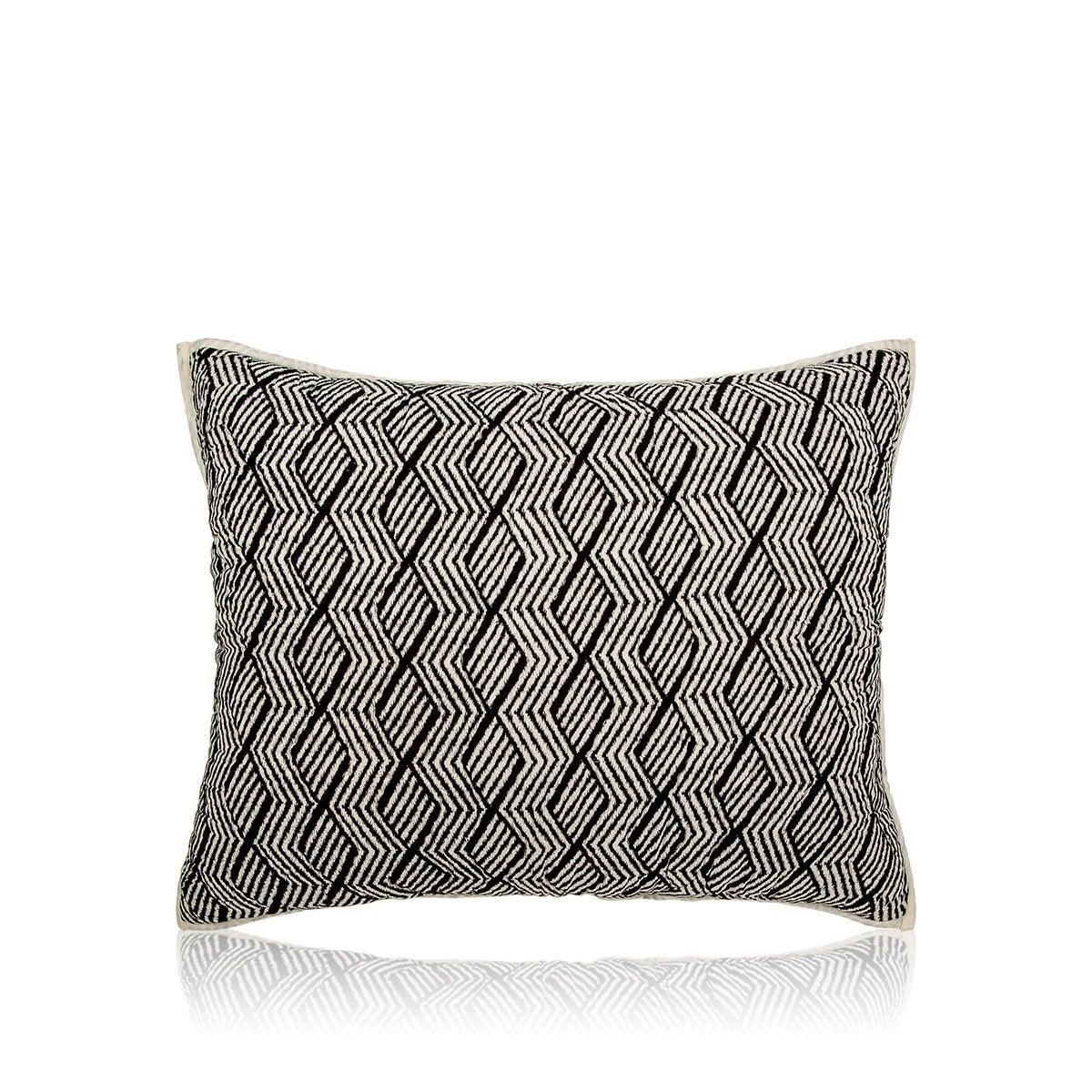 Cault 20 In X 24 In Black Cushion Covers Set Of 2 - Home4u