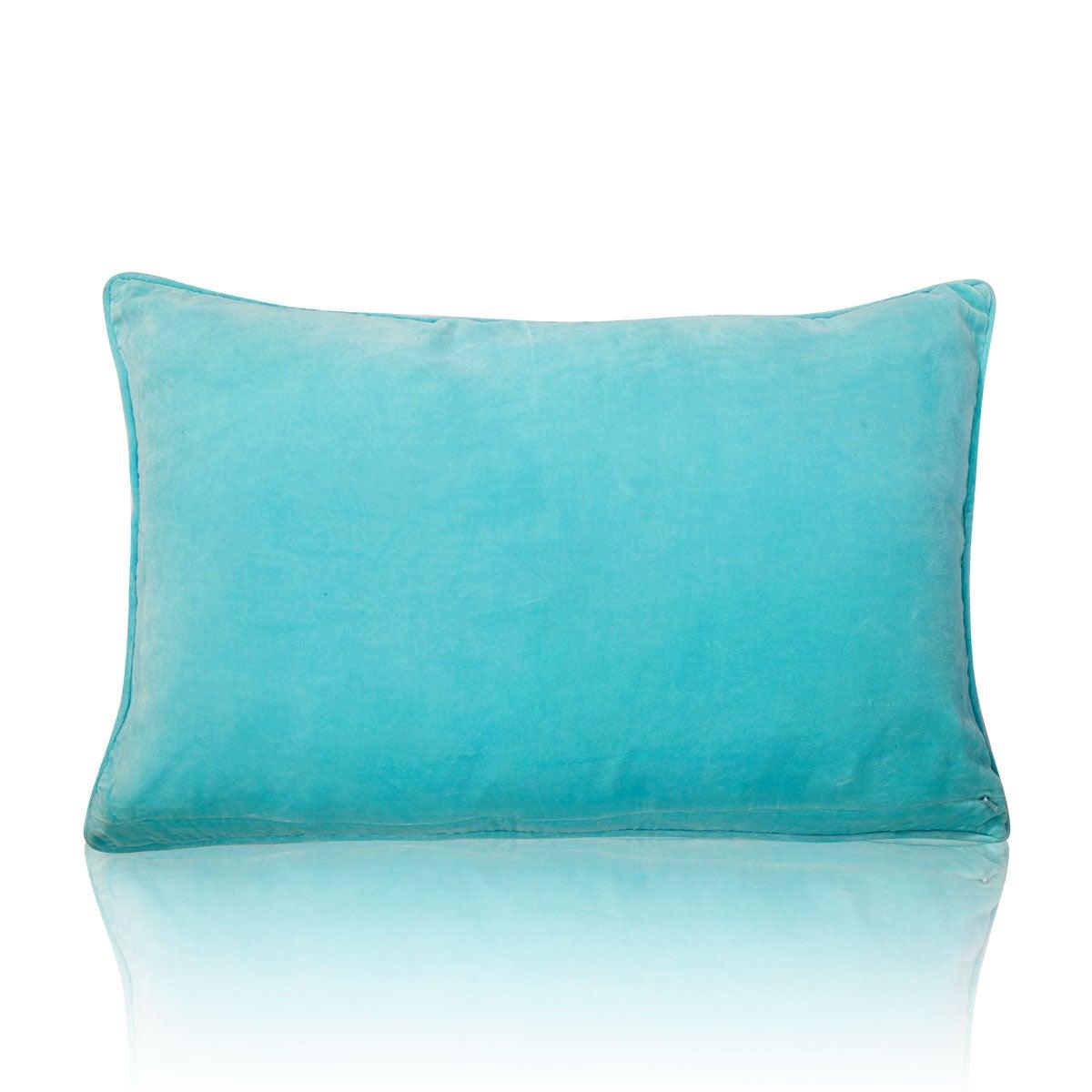 Jemma 16 In X 26 In Aqua Cushion Cover - Home4u