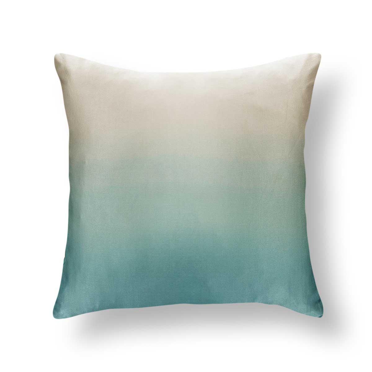 Myra 18 In X 18 In Blue & Ivory Cushion Cover - Home4u
