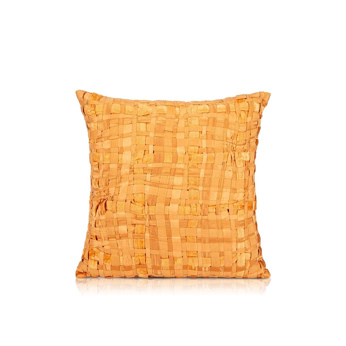Lynn 18 In X 18 In Orange Cushion - Home4u