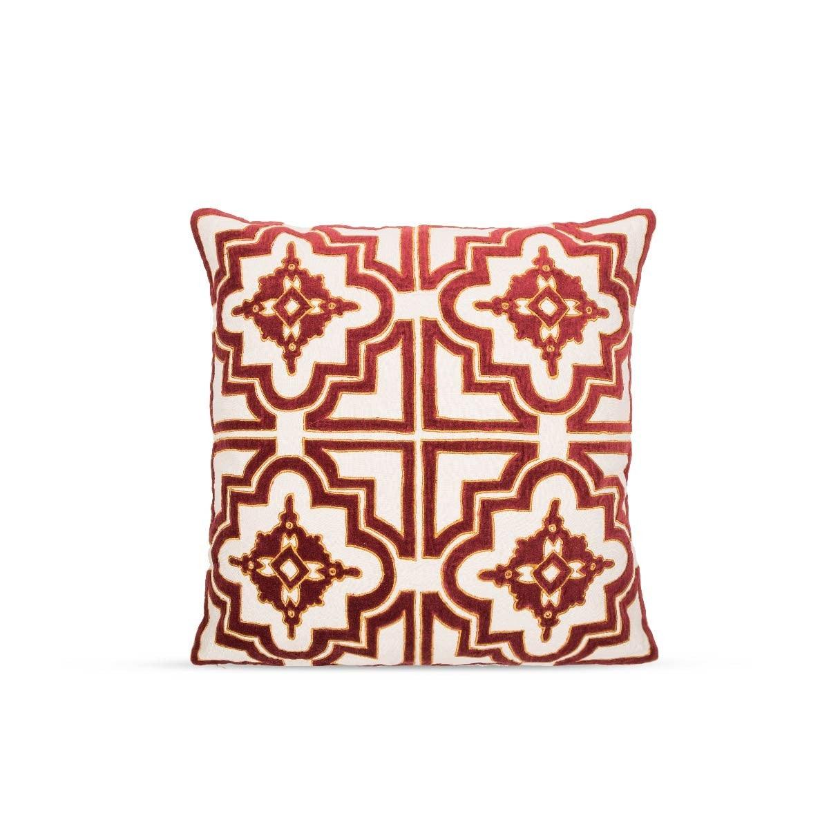 Alber 20 In X 20 In Red Cushion Cover - Home4u