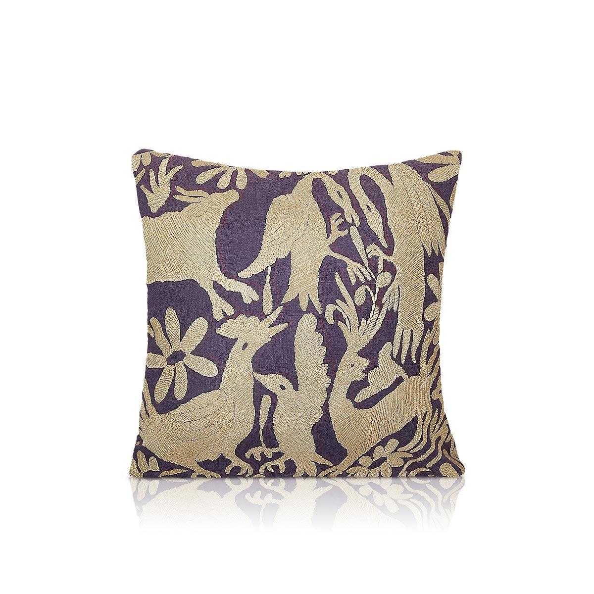 Kay 18 In X 18 In Purple Cushion Cover - Home4u