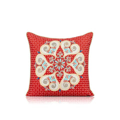 Dalia 18 In X 18 In Peprika Cushion Cover - Home4u