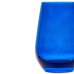 Schott Zwiesel, Water Vina Spots 42 Blue Set Of 6 L-7.5, W-5.5, H-11 CM - Home4u