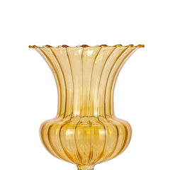 Mstari  Yellow Vase - Home4u
