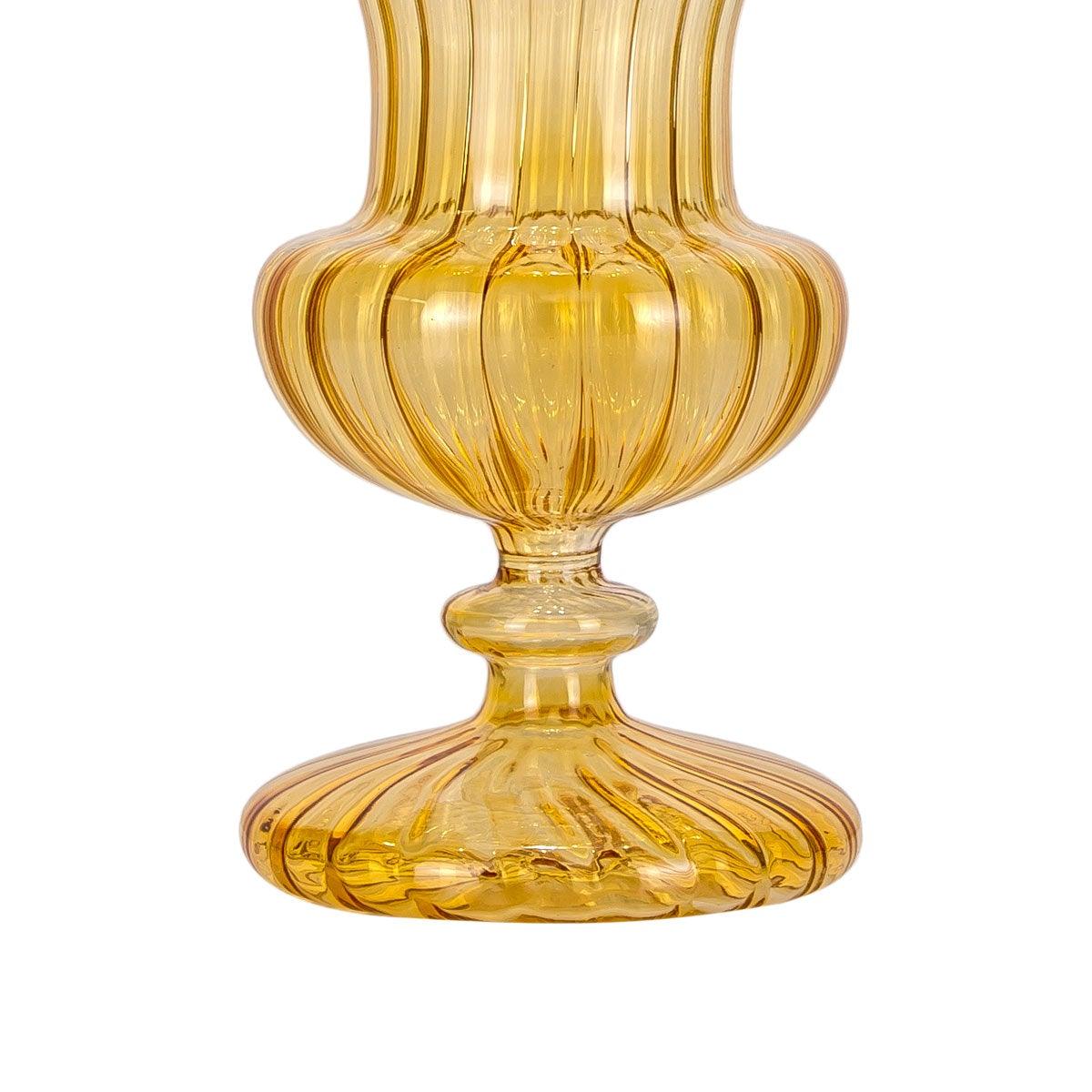 Mstari  Yellow Vase - Home4u