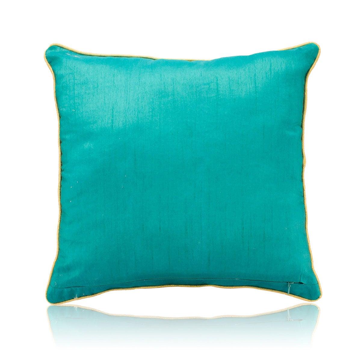 Estela 16 In X 16 In Green Cushion Cover - Home4u