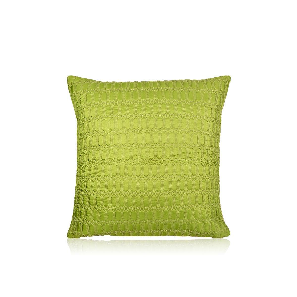 Izack Euro 24 In X 24 In Green Cushion Covers - Home4u