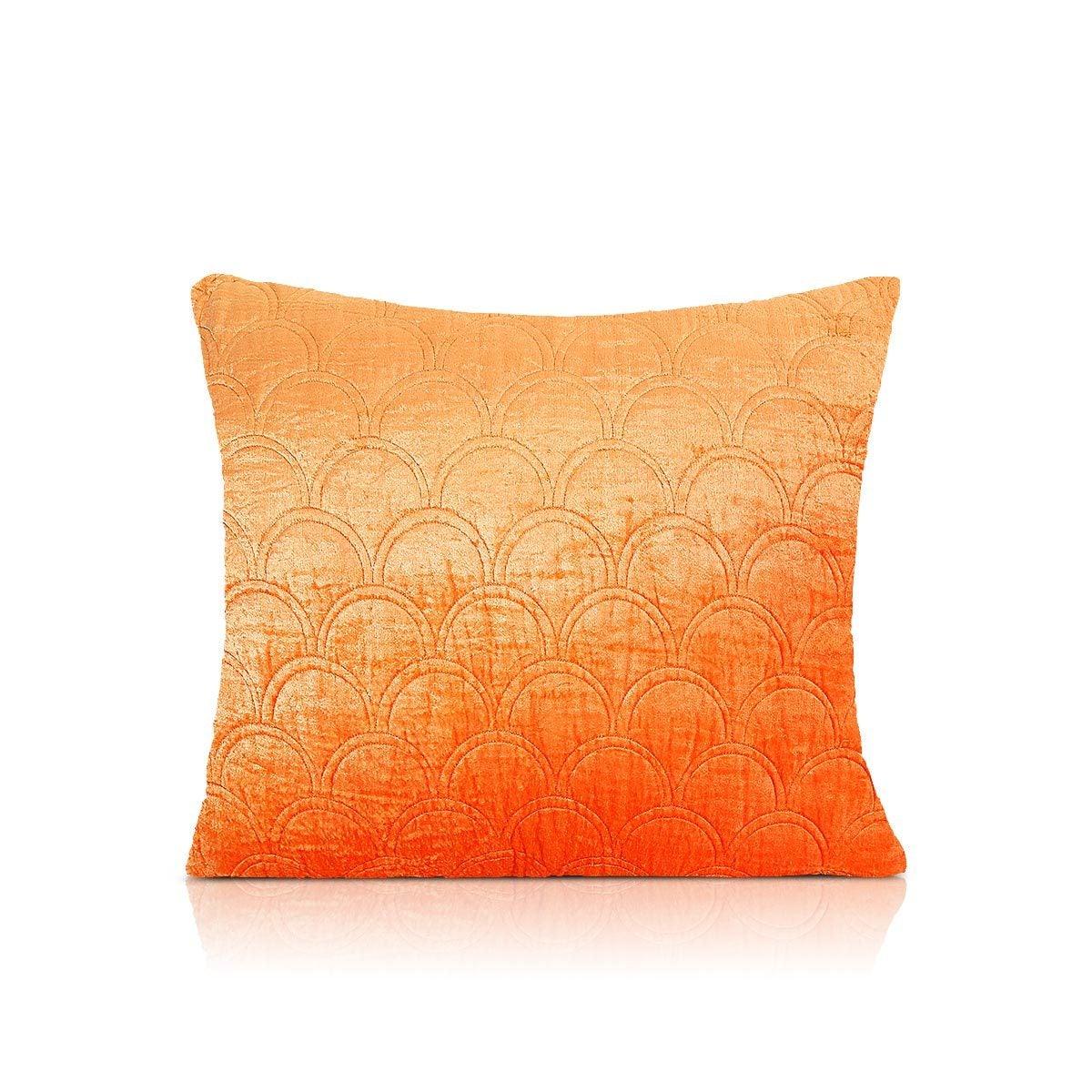 Lara 20 In X 24 In Orange Cushion Covers - Home4u