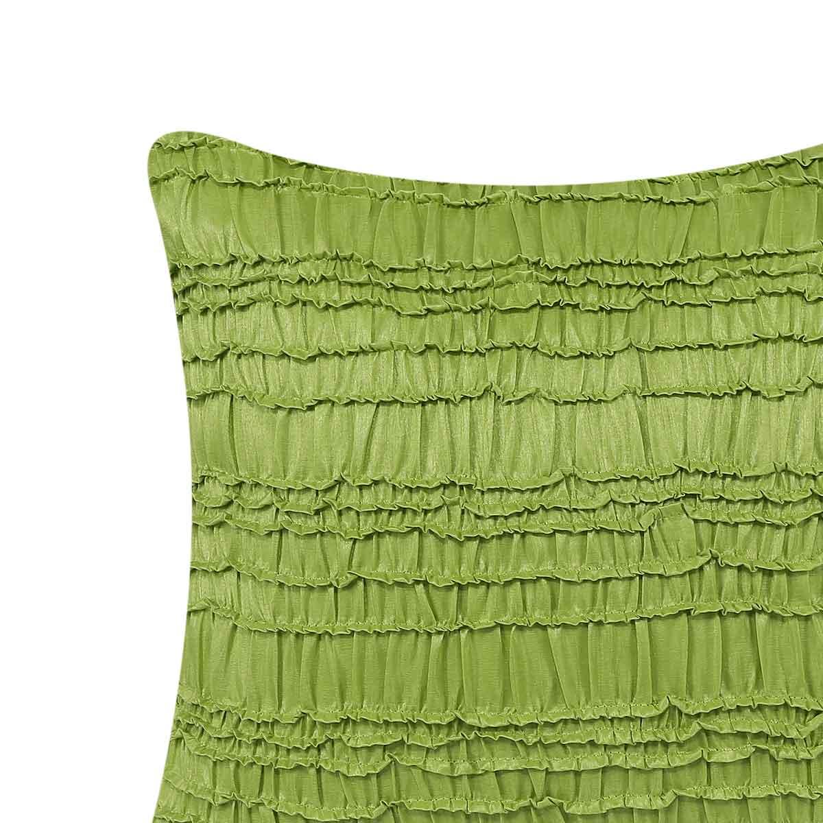 Tan 20 In X 20 In Green Cushion Cover - Home4u
