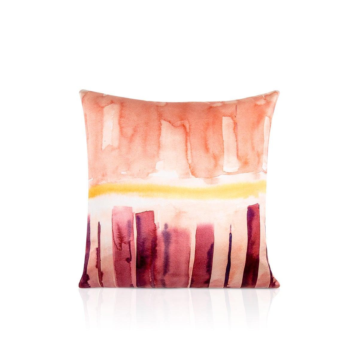 Pink Hues Digi Print Cushion 18 In X 18 In - Home4u