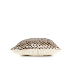 Aabir 12 In X12 In Ivory Cushion Cover - Home4u