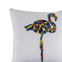 Flamingo 18 In X 18 In Multi Cushion Cover - Home4u