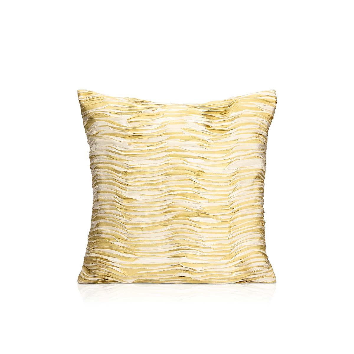 Marion 18 In X 18 In Gold Cushion - Home4u