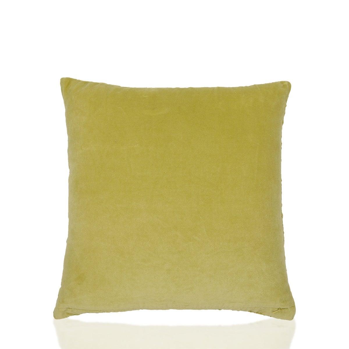 Zuba 18 In X 18 In Green Cushion Cover - Home4u