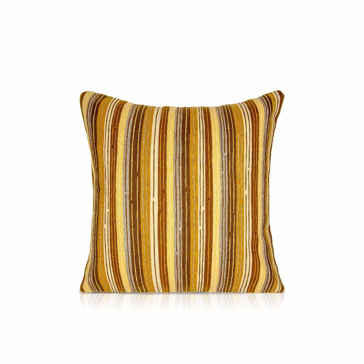 Anando 20 In X 20 In Gold Cushion Cover - Home4u