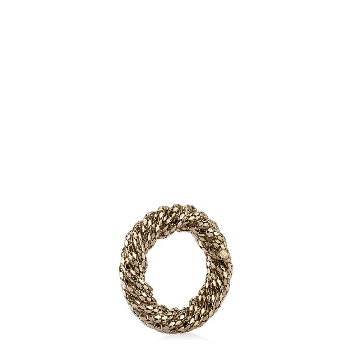 Mosus Napkin Ring Nickle Set Of 6 - Home4u
